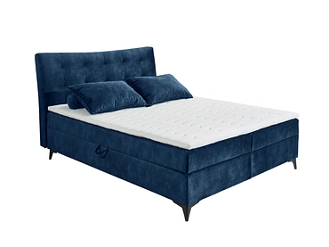 Boxspringbett MELROSE nachtblau