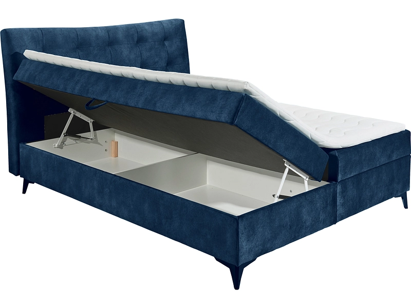 Boxspringbett MELROSE nachtblau