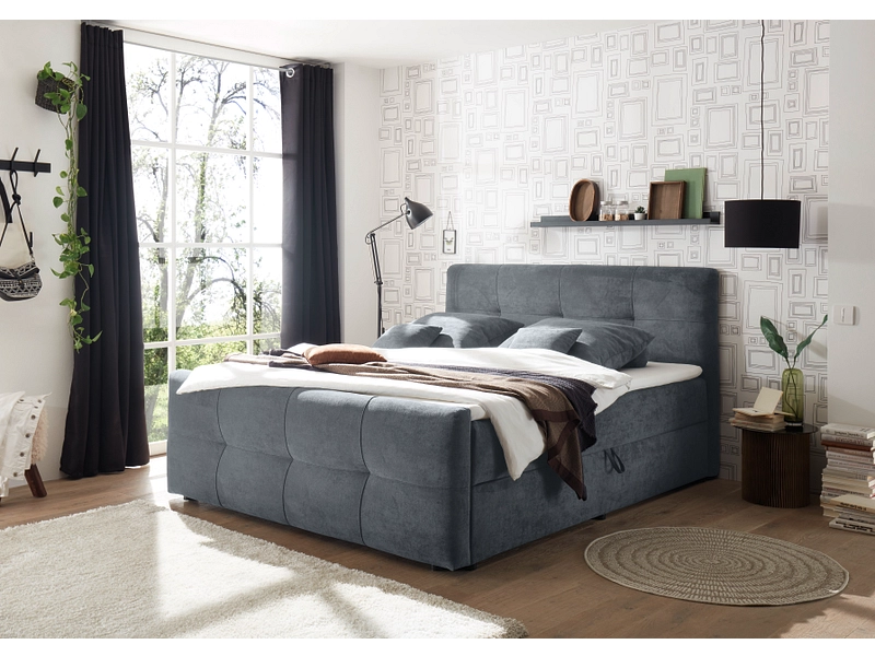 Boxspring OTTAWA antracite