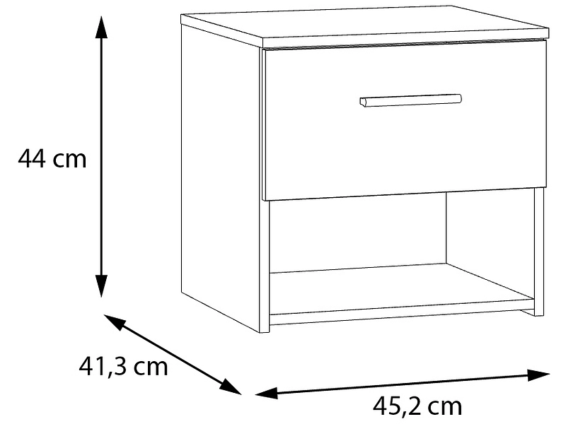 Nachttisch AMARA 1 Schublade