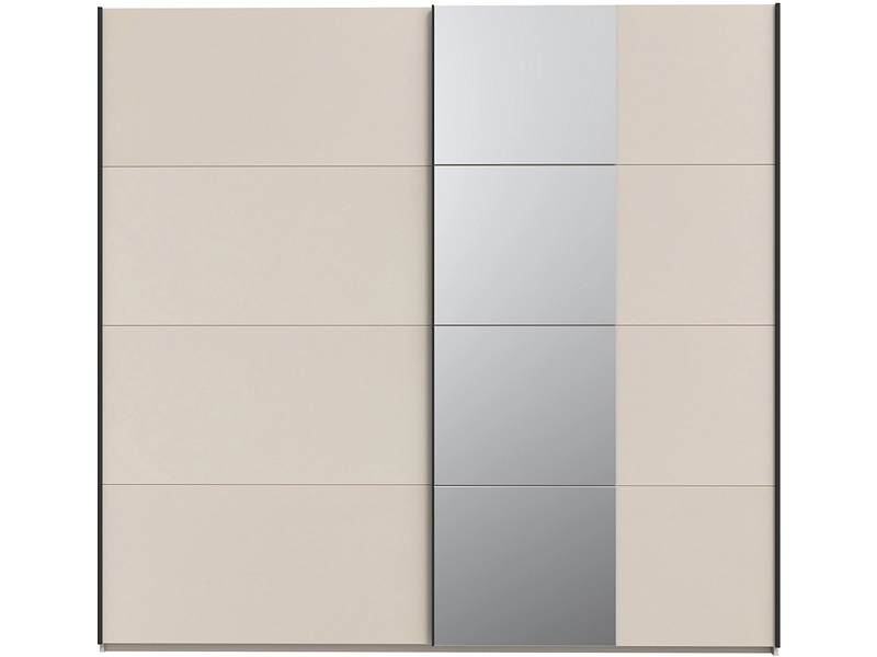 Armoire portes coulissantes AMARA sable