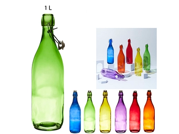 Karaffe COLORATO 1 Stück mehrfarbig 100 cl