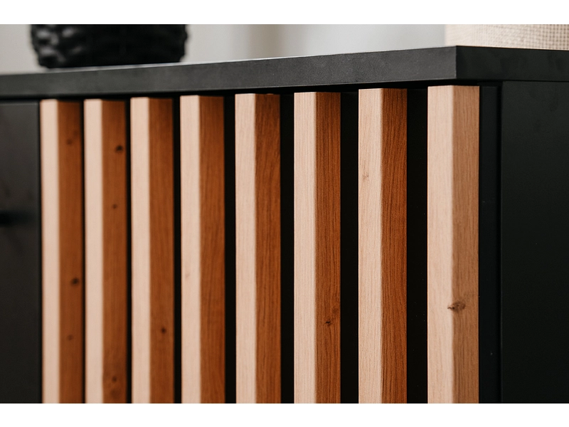 Kommode MEDAN 2 Türen 4 Schubladen Kommode MEDAN 2 Türen 4 Schubladen