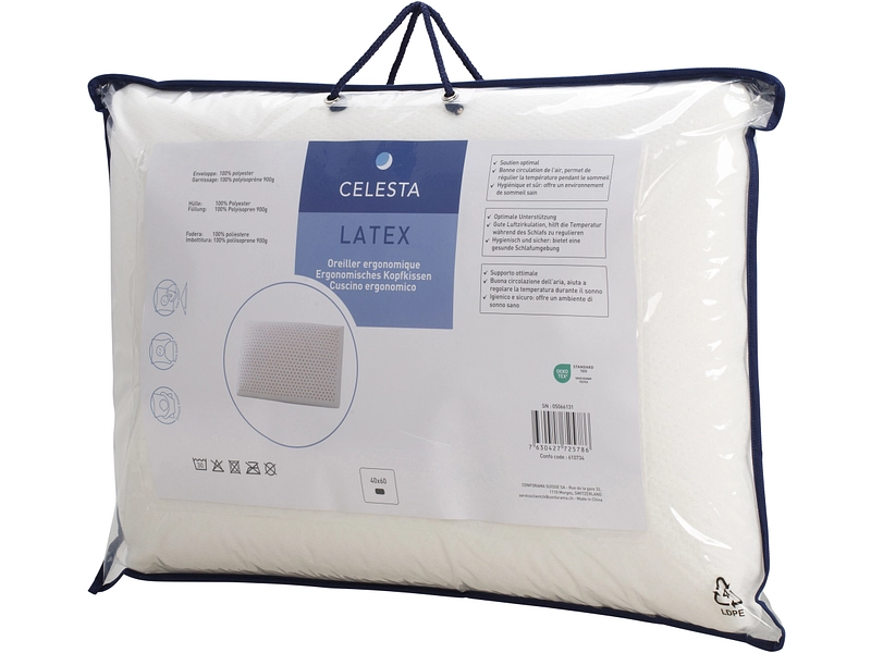 Ergonomisches Kopfkissen LATEX