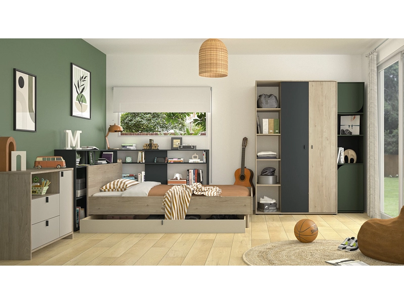 Schrank RITMO kastanie