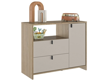 Kommode RITMO 1 Tür 2 Schubladen
