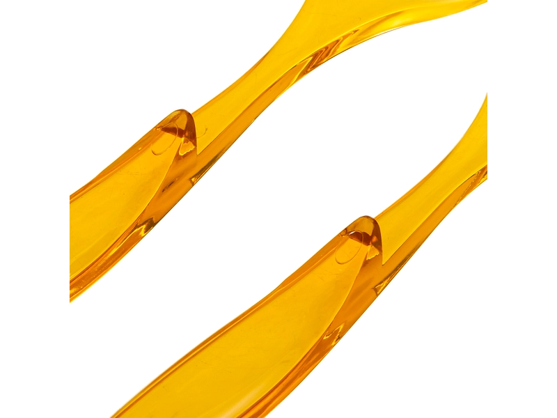 Salatbesteck ZINA 2-teilig gelb