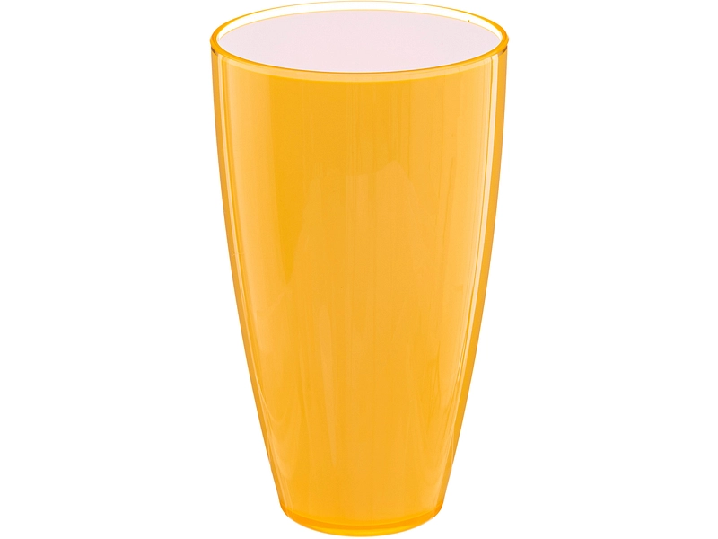 Verre SOL 1 pièce polystyrène jaune 0.5 L