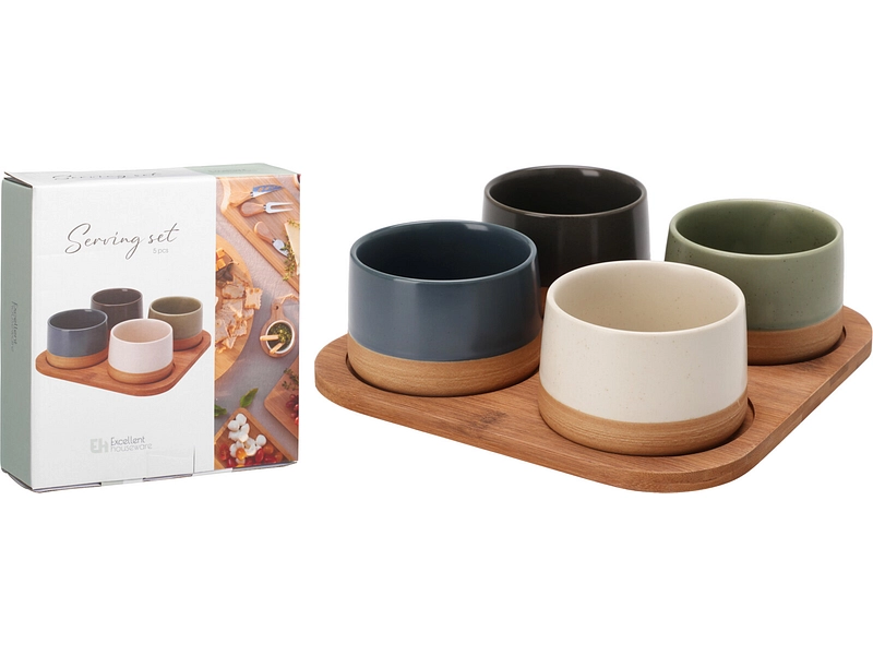 Set apéritif THAIS Céramique multicolore