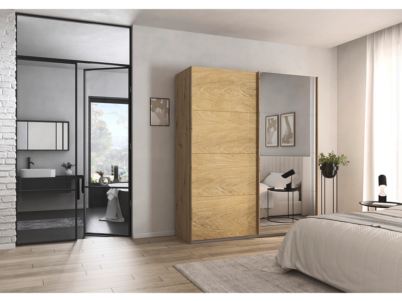 Armadio ante scorrevoli MATTERHORN quercia artisan