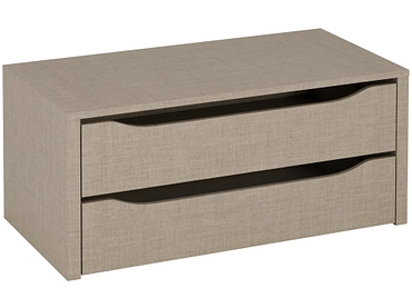 HILLUR Bloc de 2 tiroirs MATTERHORN