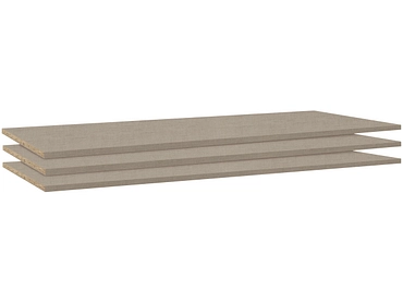 HILLUR Set 3 mensole MATTERHORN