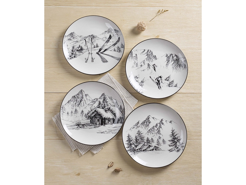 Set vaisselle MOUNTAIN 1 porcelaine