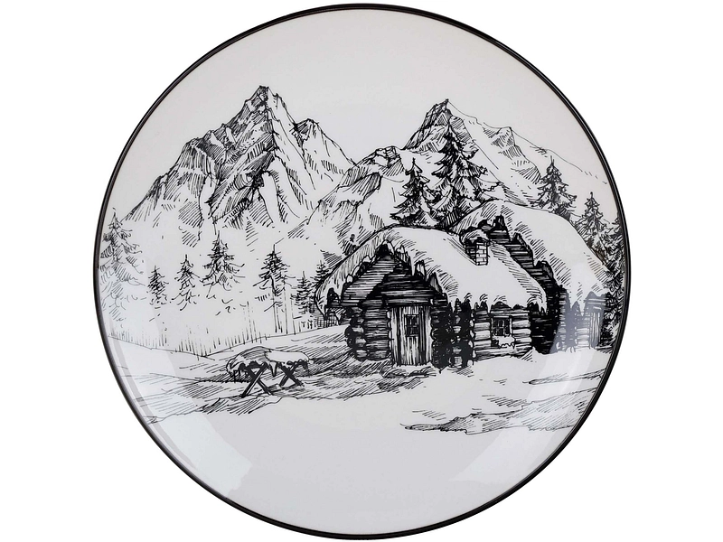 Set vaisselle MOUNTAIN 1 porcelaine