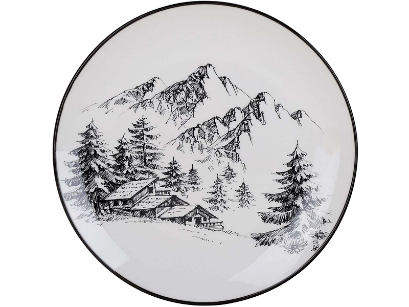 Set vaisselle MOUNTAIN 1 porcelaine
