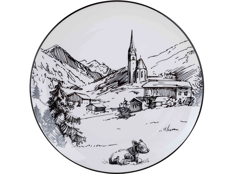 Geschirrset MOUNTAIN 2 Porzellan