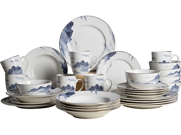 Set vaisselle ALPINA porcelaine
