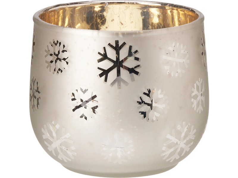 Windlicht NEVA 9.5 cm x 10 cm Glas goldfarben Windlicht NEVA 9.5 cm x 10 cm Glas goldfarben