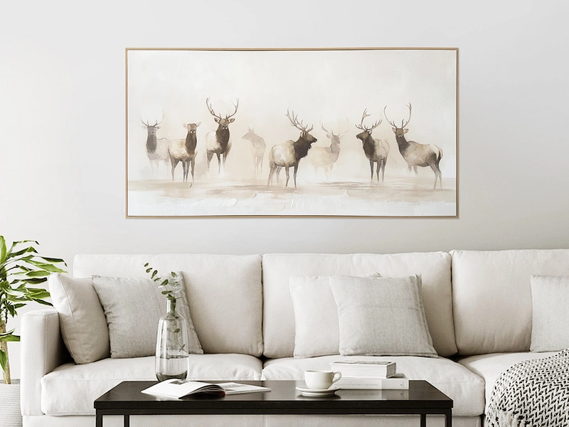 Tela stampata e dipinta a mano HERT 1 pezzo multicolore