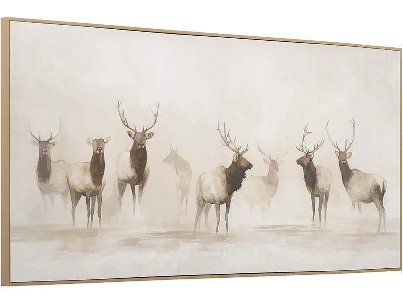 Tela stampata e dipinta a mano HERT 1 pezzo multicolore