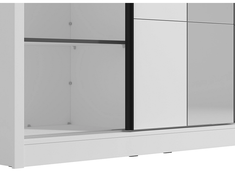 Armoire portes coulissantes NANAIMO blanc