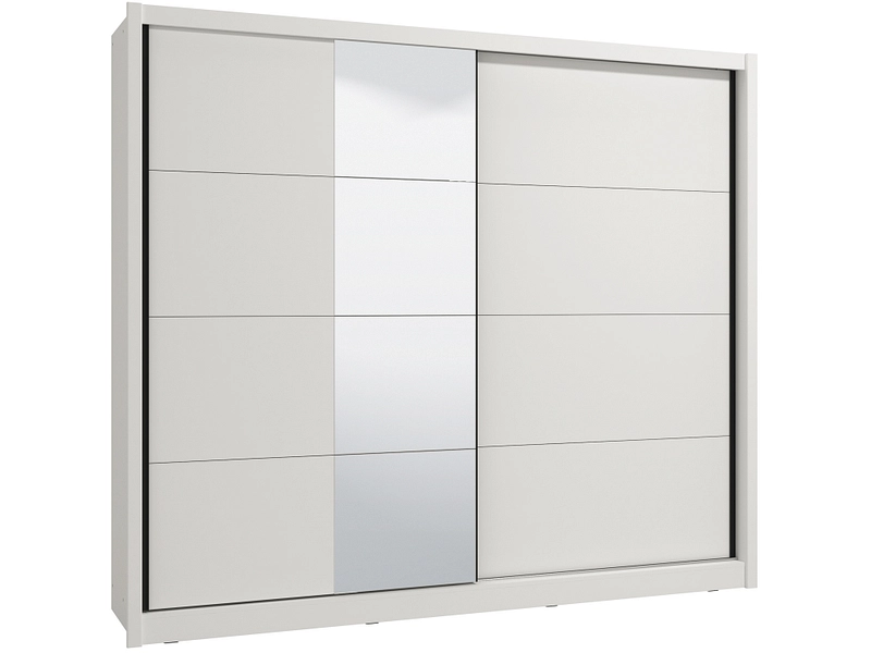 Schwebetürenschrank NANAIMO weiss Schwebetürenschrank NANAIMO weiss