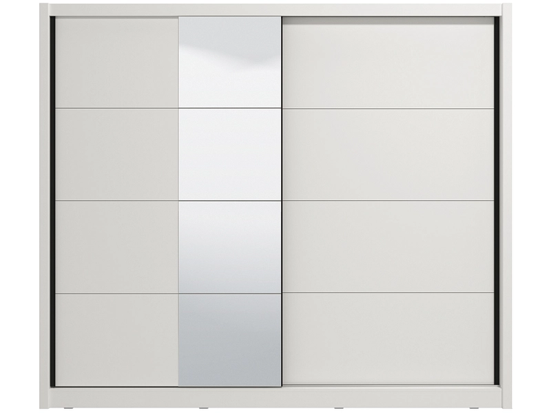 Schwebetürenschrank NANAIMO weiss