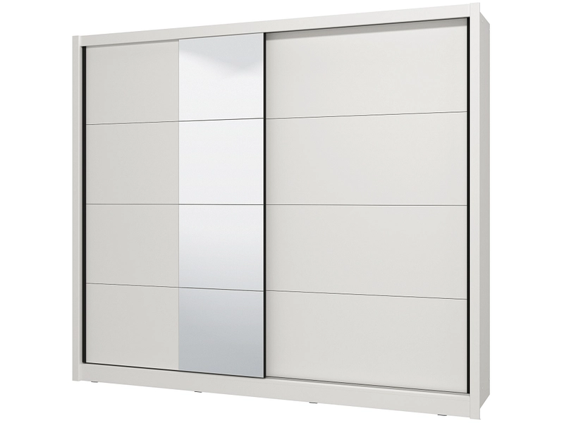 Schwebetürenschrank NANAIMO weiss
