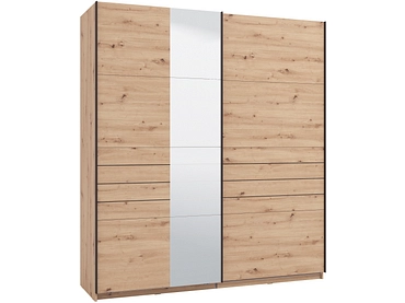 Armadio ante scorrevoli JASPER quercia artisan