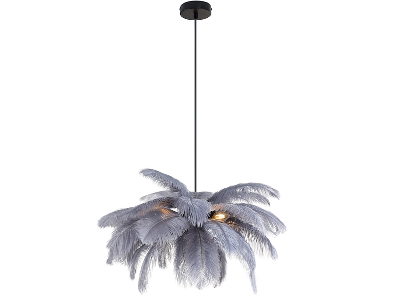 Sospensione FRIDA 55x120cm 5x25W grigio