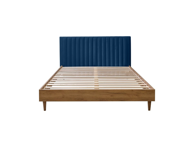 Letto BOBOCHIC OCEANE 160x200cm blu