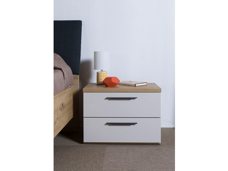 Nachttisch FAMOSA 2 Schubladen