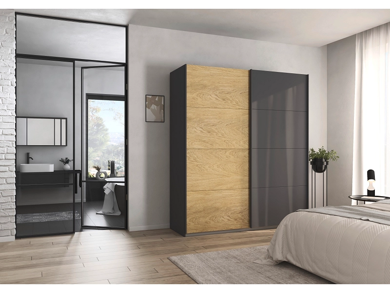 Armadio ante scorrevoli MATTERHORN quercia artisan