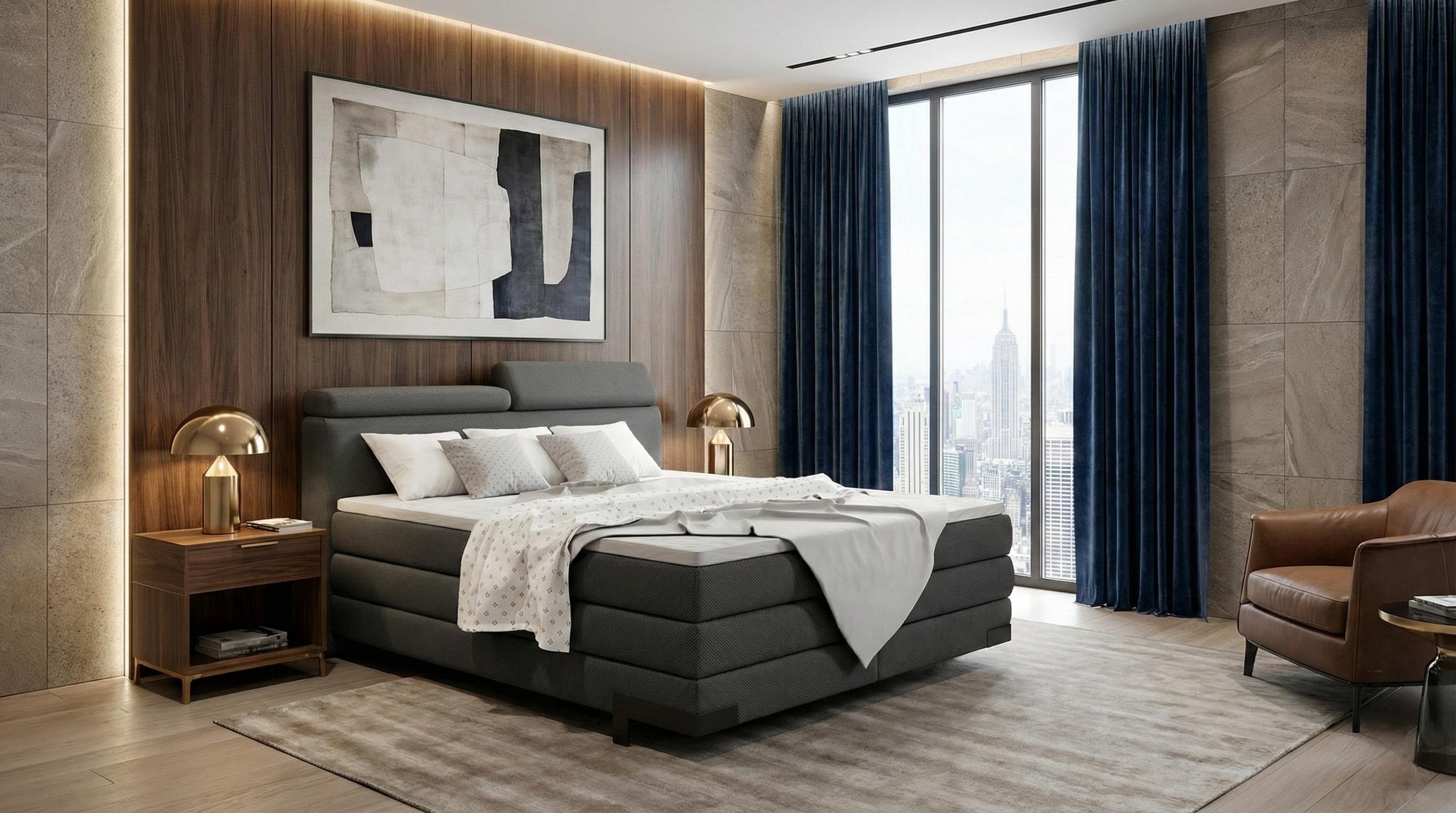 Boxspring KANO tortora Boxspring KANO tortora