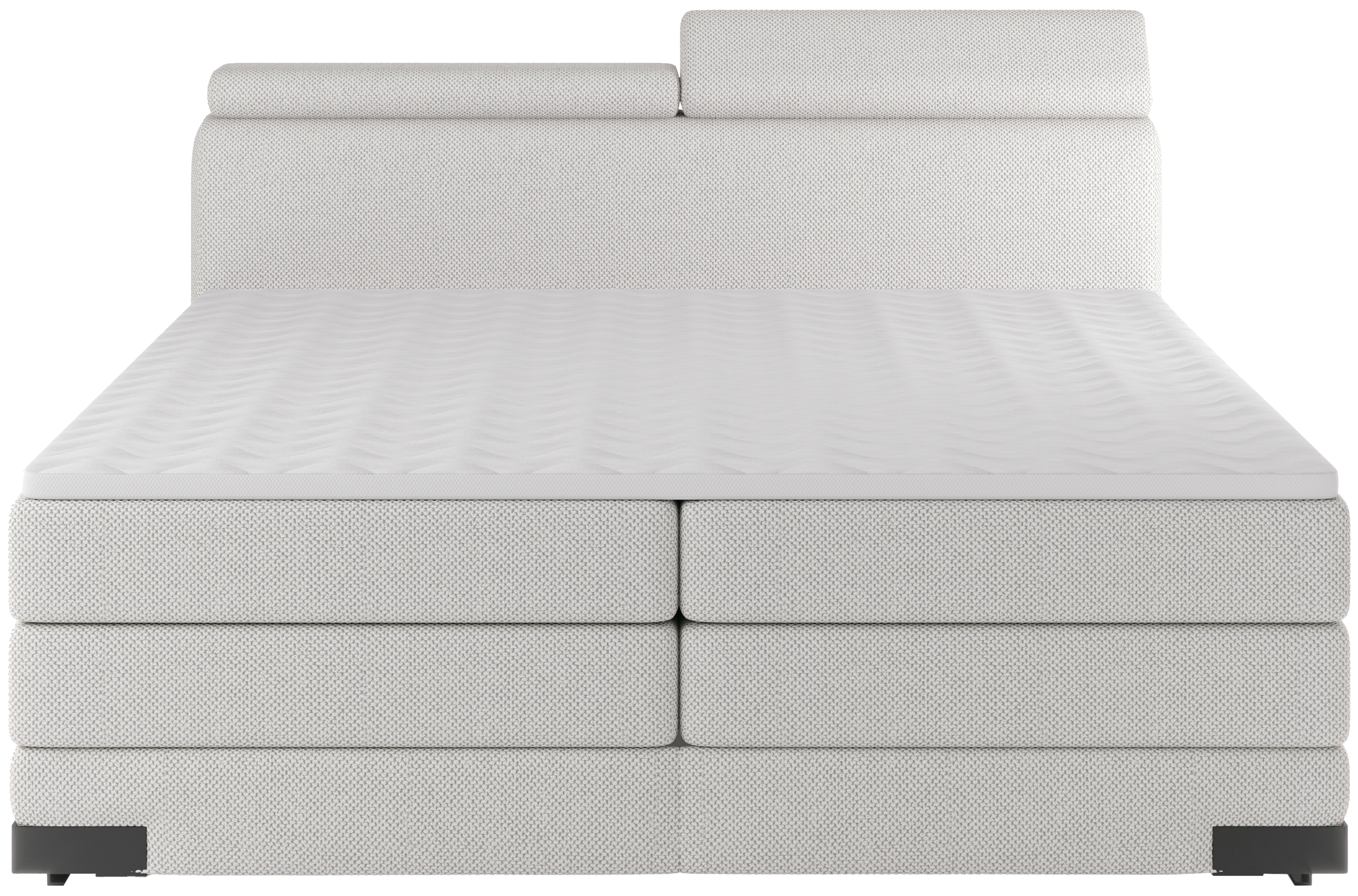 Boxspring KANO grigio chiaro Boxspring KANO grigio chiaro
