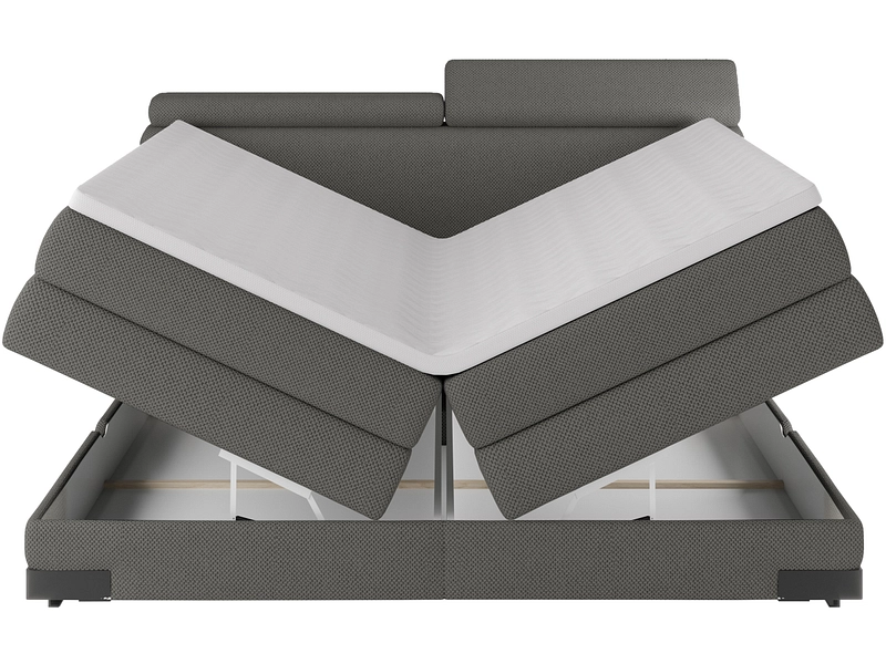 Boxspringbett KANO taupe Boxspringbett KANO taupe
