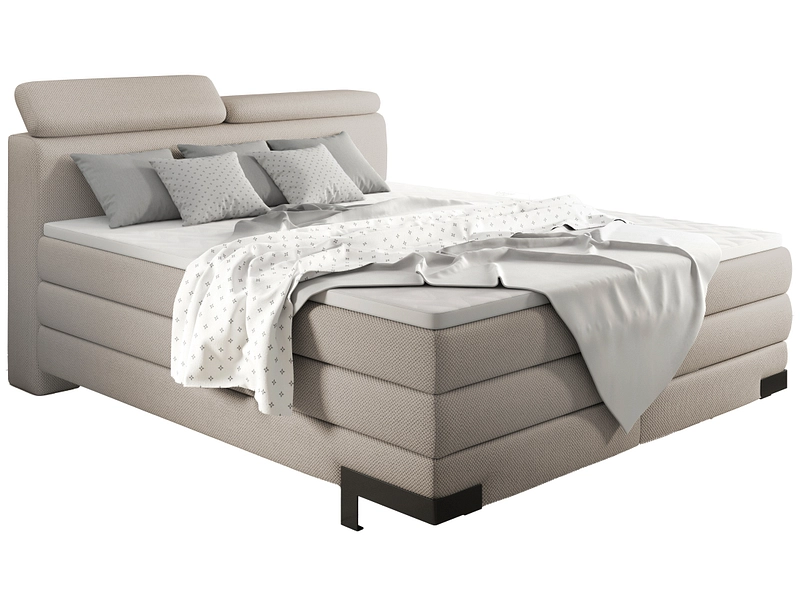 Boxspringbett KANO beige Boxspringbett KANO beige