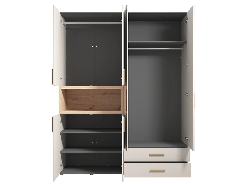 Armadio ante battenti CRUSH cashmere