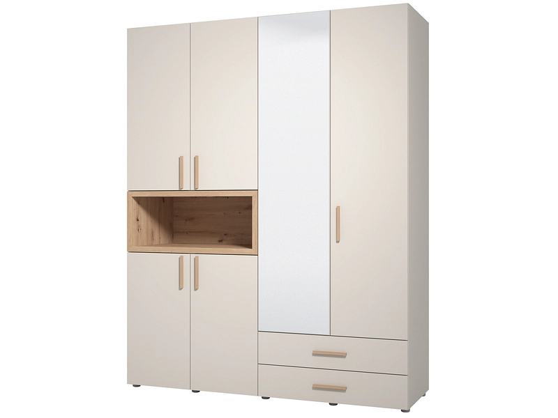 Armadio ante battenti CRUSH cashmere