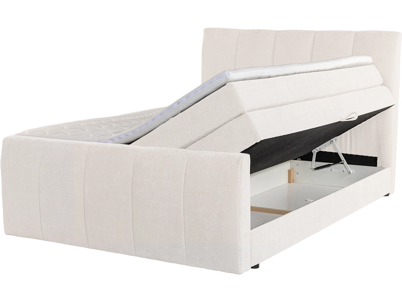 Boxspring CAPRI bianco crema