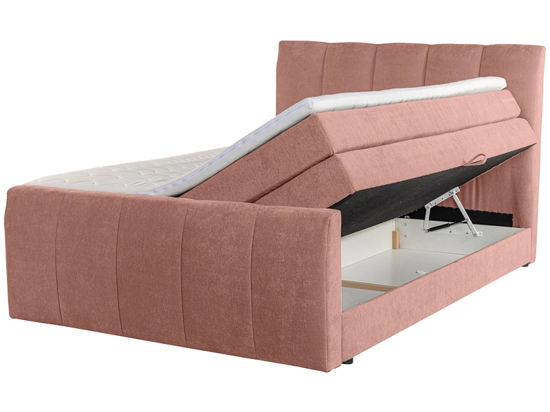 Boxspring CAPRI rosa chiaro