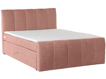 Boxspring CAPRI rosa chiaro