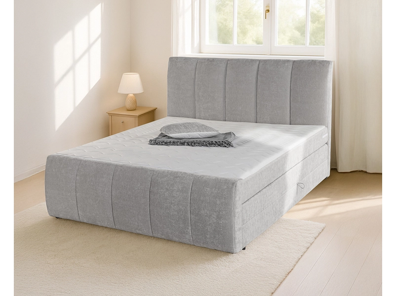 Boxspring CAPRI argento
