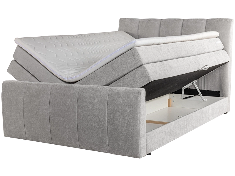 Boxspring CAPRI argento