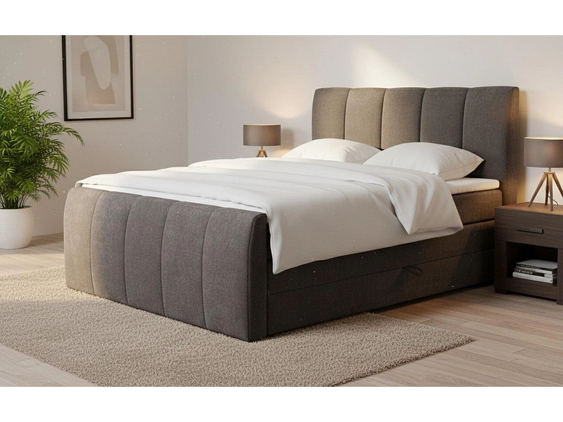 Boxspring CAPRI noir