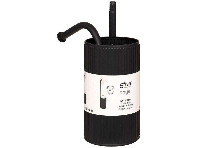 5 FIVE SIMPLY SMART WC-Papierhalter DEBO grau