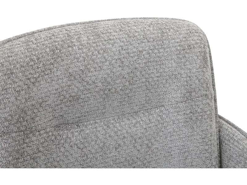 Sedia LAPPI tessuto grigio