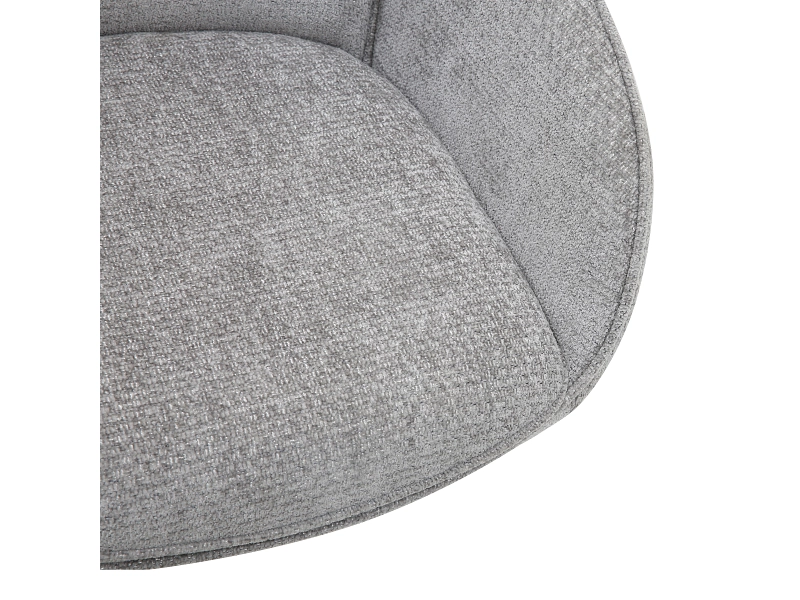 Sedia LAPPI tessuto grigio