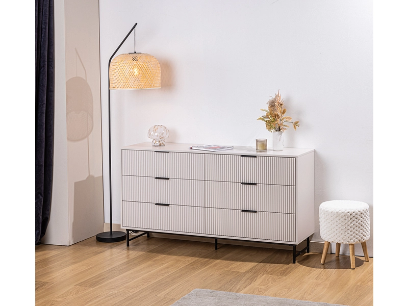 Commode ONARIA 6 tiroirs Commode ONARIA 6 tiroirs