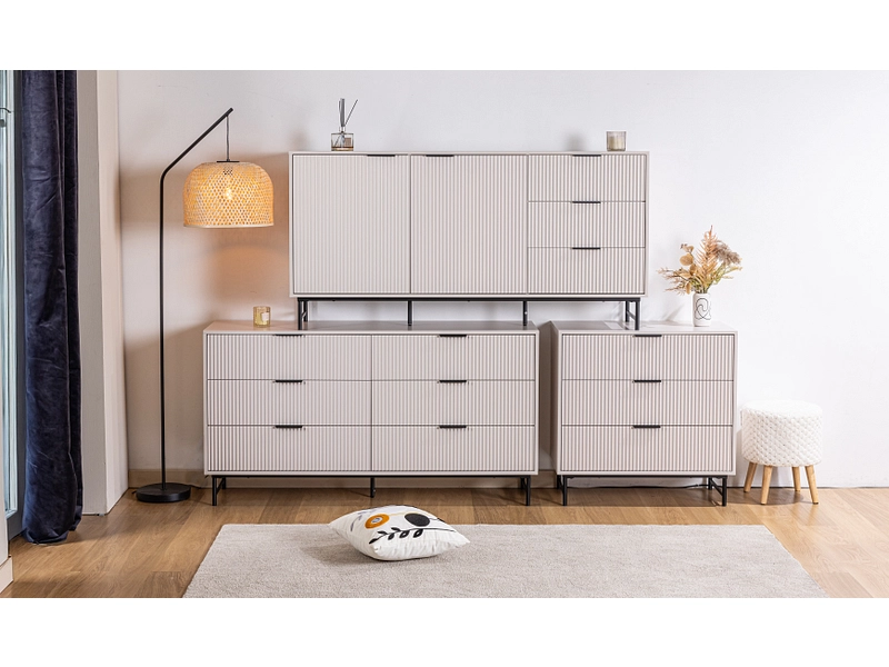 Commode ONARIA 6 tiroirs Commode ONARIA 6 tiroirs